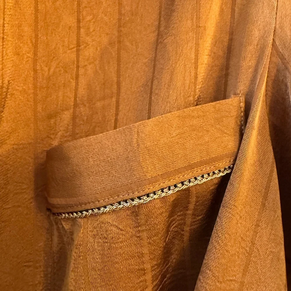 Heartloom Tan Long Sleeve Dress